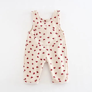Full Heart Print Jumpsuit - RYAN AND REMI