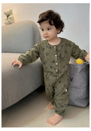 Newborn Zip Up Onesie - RYAN AND REMI