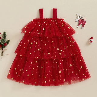 Christmas Layered Tulle Dress - RYAN AND REMI