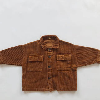 Corduroy Pocketed Jacket - RYAN AND REMI