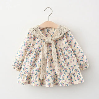 Floral Lace Shawl Dress - RYAN AND REMI