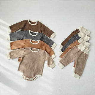 Striped Leggings Set. 3Pcs - RYAN AND REMI