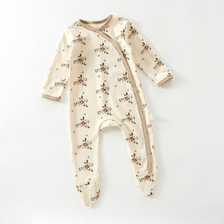 Full Floral Footed Pajama - RYAN AND REMI