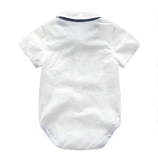 Suspender Shorts & Romper Suit Set - RYAN AND REMI