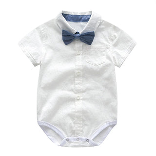 Suspender Shorts & Romper Suit Set - RYAN AND REMI