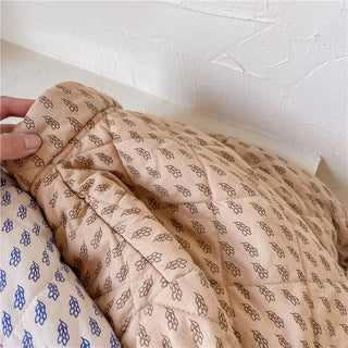 Printed Padded Quilted Jacket - RYAN AND REMI