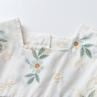 One Piece Flower Baby Girls Romper - RYAN AND REMI
