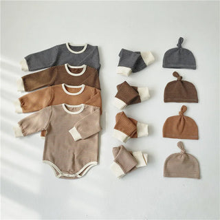 Striped Leggings Set. 3Pcs - RYAN AND REMI