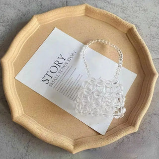 Pearl Acrylic Clutch Bag