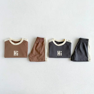 Hi Printed Shorts Set - RYAN AND REMI
