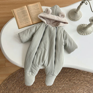 Nordic Style Waterproof Plush Jumpsuit