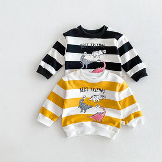 Best Friend Stripe Sweater - RYAN AND REMI