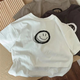 Neutral Smiley Face T-Shirt