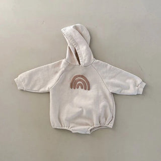 Rainbow Hoodie Romper - RYAN AND REMI