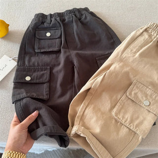 Wide Leg Cargo Pants - RYAN AND REMI