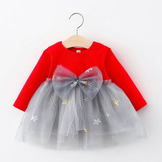 Lace Star Bowtie  Dress - RYAN AND REMI
