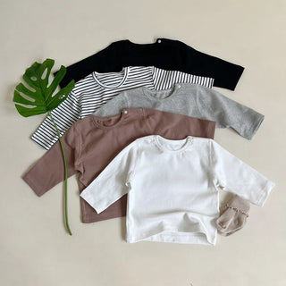 Long Sleeve Snap T-Shirt - RYAN AND REMI