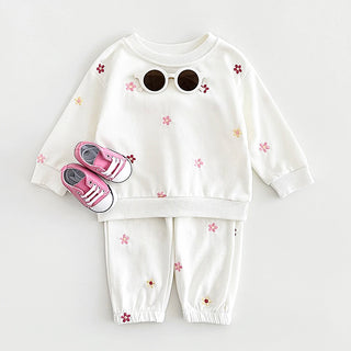 Flower Print Lounge Set