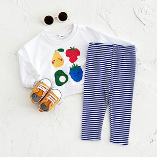 Fruit Pullover Pants Set - RYAN AND REMI