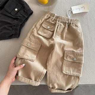 Wide Leg Cargo Pants - RYAN AND REMI