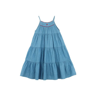 Camisole Denim Dress - RYAN AND REMI