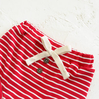 Striped Shorts Fruit Set