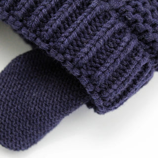 Knitted Pom Pom Winter Hat - RYAN AND REMI