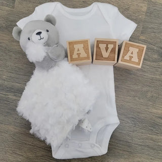 Custom Wooden Name Blocks - RYAN AND REMI
