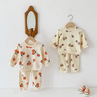 Orange Fig Lounge Jogger Set - RYAN AND REMI