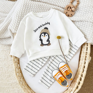 Cute Animal Lounge Stripe Set - RYAN AND REMI
