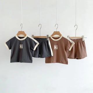 Hi Printed Shorts Set - RYAN AND REMI