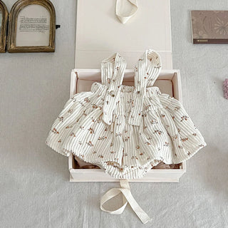 Suspender Romper Dress and Bodysuit - RYAN AND REMI