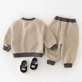 Stripe Shark Fleece Jogger Set