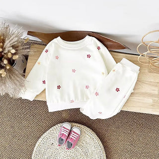 Flower Print Lounge Set