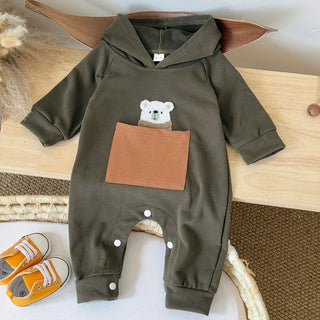 Bear Pocket Jumpsuit - RYAN AND REMI