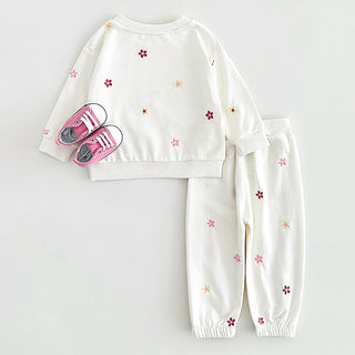 Flower Print Lounge Set