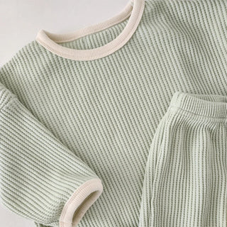Benny Waffle Jogger Set