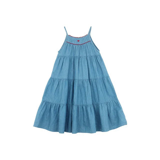 Camisole Denim Dress - RYAN AND REMI