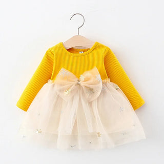 Lace Star Bowtie  Dress - RYAN AND REMI