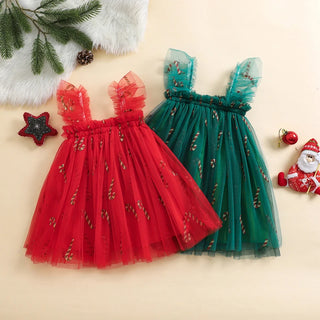 Christmas Layered Tulle Dress