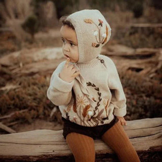 Willow Embroidered Pullover Sweater - RYAN AND REMI