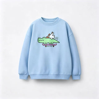 Casual Round Neck Pullovers Sweater