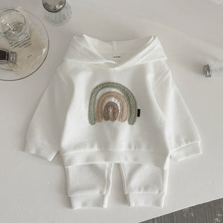 Hooded Fuzzy Rainbow Set - RYAN AND REMI