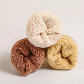 Fleece Lining Color Block Socks - RYAN AND REMI