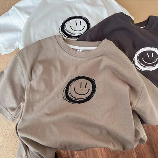 Neutral Smiley Face T-Shirt
