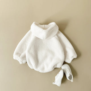 BABY Fleece Pullover Romper - RYAN AND REMI