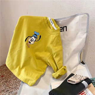 Cartoon Print Long Sleeve T-Shirt - RYAN AND REMI