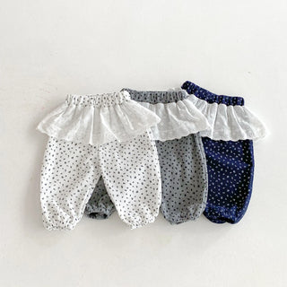 Lace Ruffle Lounge Pants - RYAN AND REMI