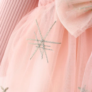 Lace Star Bowtie  Dress - RYAN AND REMI