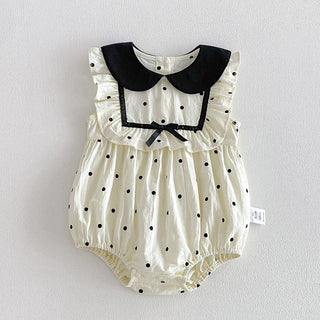 Sleeveless Square Top Romper - RYAN AND REMI